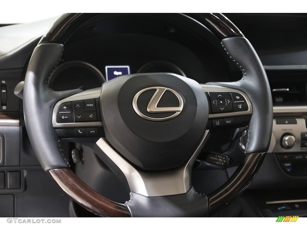 2016 Lexus ES 350 Black Steering Wheel Photo #142082022