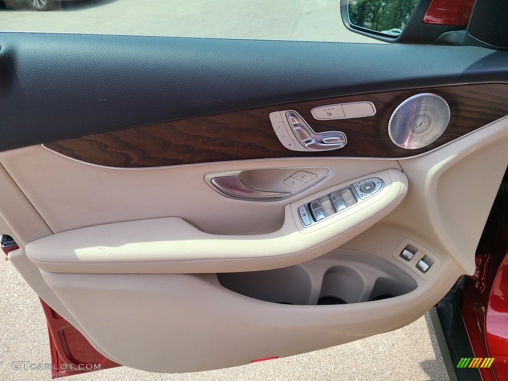 2019 GLC 350e 4Matic - designo Cardinal Red Metallic / Silk Beige/Black photo #5