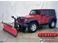 Flame Red 2012 Jeep Wrangler Sport 4x4