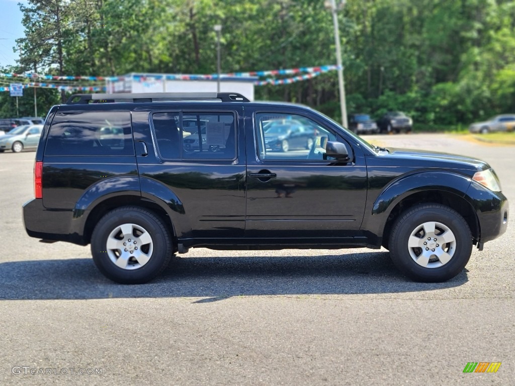 2011 Pathfinder LE 4x4 - Super Black / Graphite photo #6