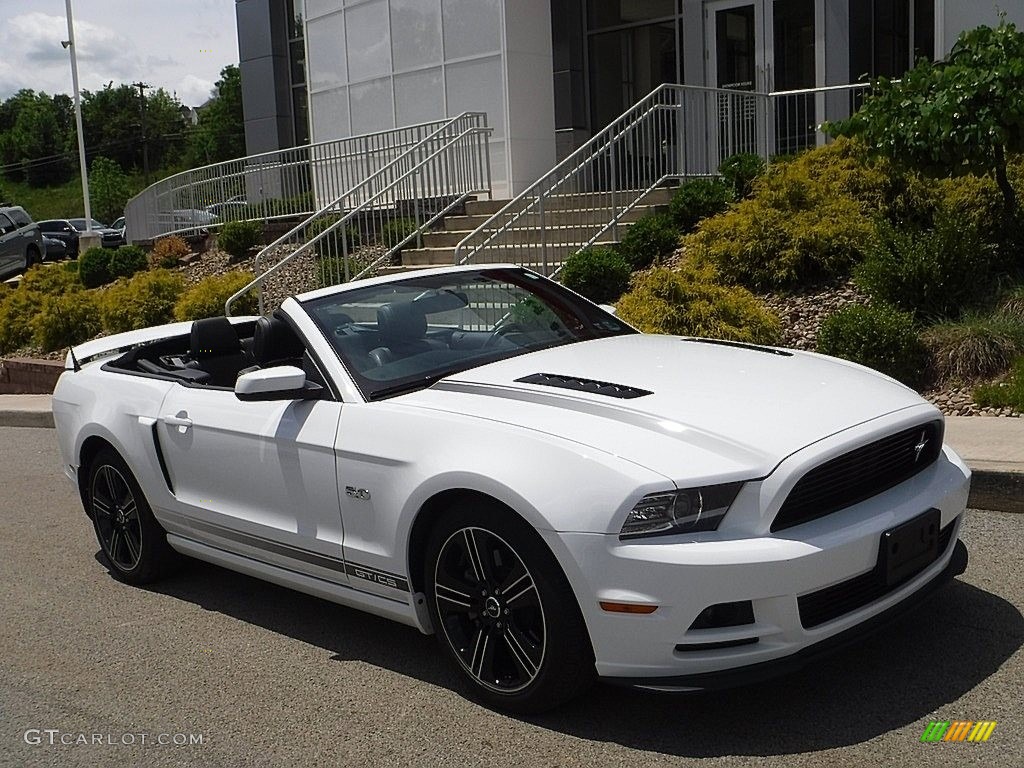 2014 Mustang GT/CS California Special Coupe - Oxford White / Charcoal Black photo #1