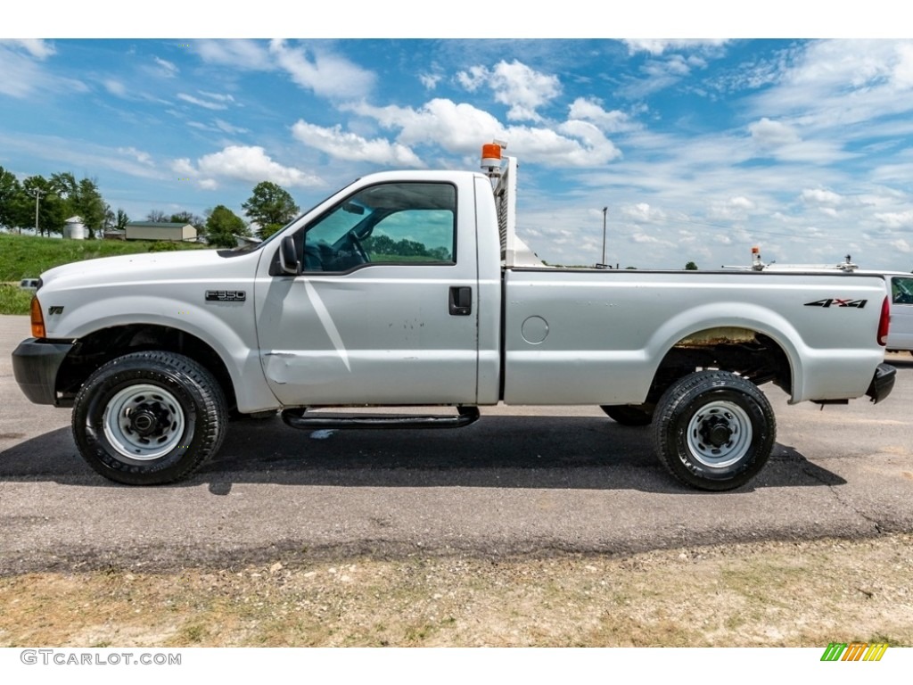 Oxford White 1999 Ford F350 Super Duty XL Regular Cab 4x4 Exterior Photo #142084134