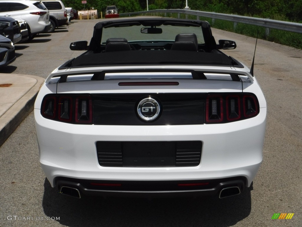 2014 Mustang GT/CS California Special Coupe - Oxford White / Charcoal Black photo #21