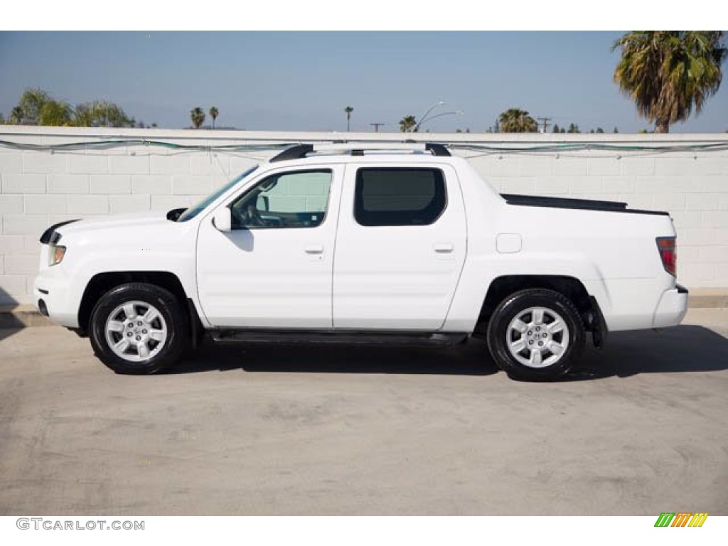 2007 Ridgeline RTS - White / Black photo #8