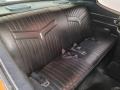 1969 Pontiac GTO Black Interior Rear Seat Photo