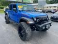2021 Hydro Blue Pearl Jeep Gladiator Sport 4x4  photo #4