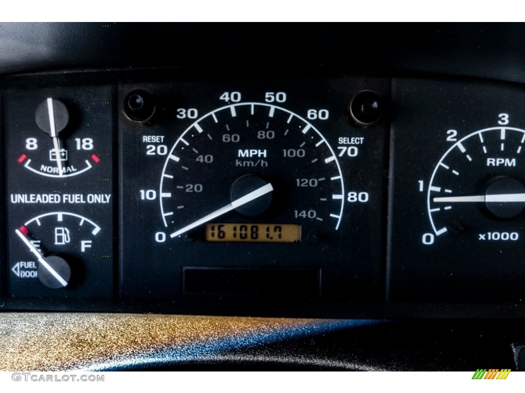 1997 Ford F350 XL Crew Cab Gauges Photo #142087716