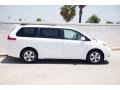 2014 Super White Toyota Sienna LE  photo #14