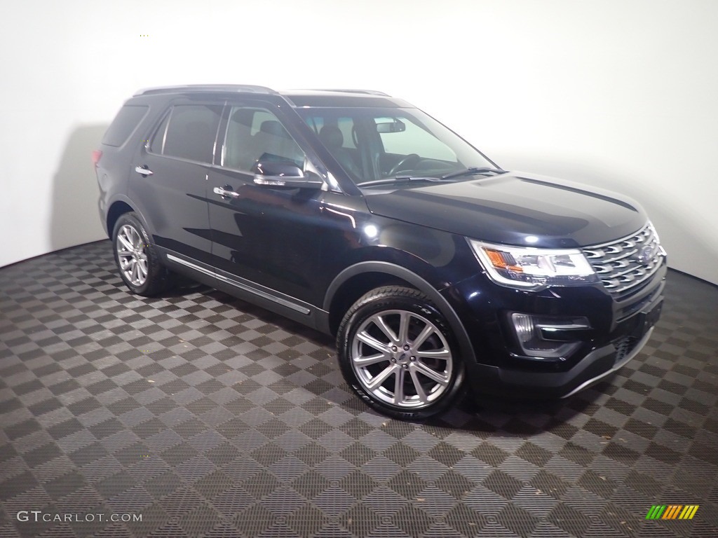2016 Explorer Limited 4WD - Shadow Black / Ebony Black photo #6