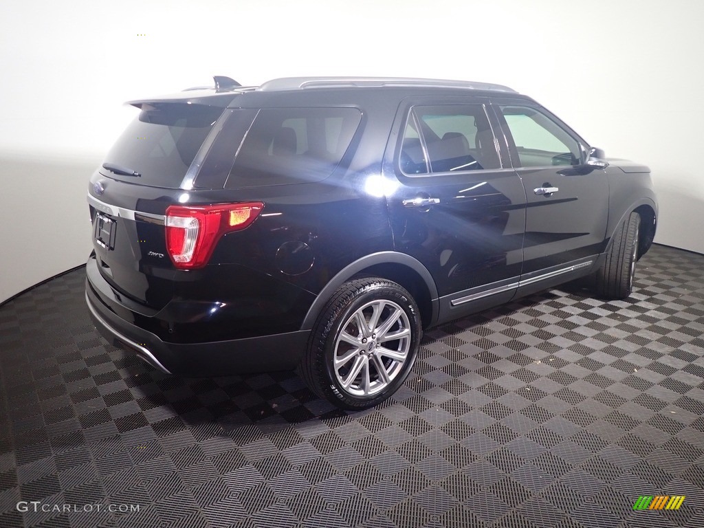 2016 Explorer Limited 4WD - Shadow Black / Ebony Black photo #20