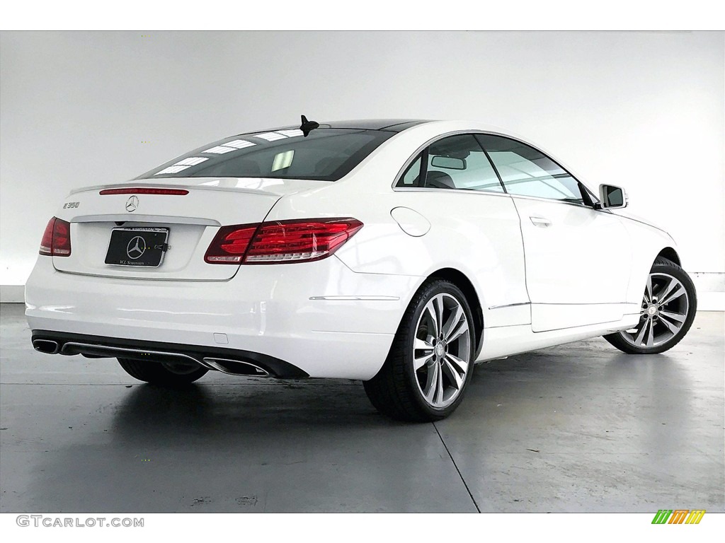 Polar White 2014 Mercedes-Benz E 350 Coupe Exterior Photo #142091319