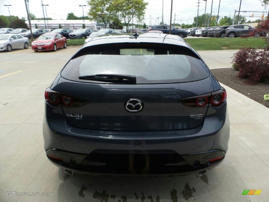 2021 Mazda3 2.5 Turbo Hatchback AWD - Polymetal Gray Metallic / Black photo #5