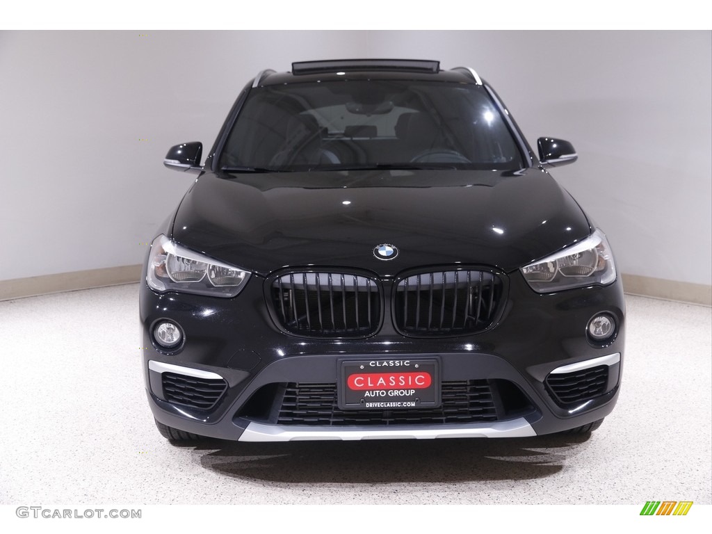 2018 X1 xDrive28i - Jet Black / Black photo #2