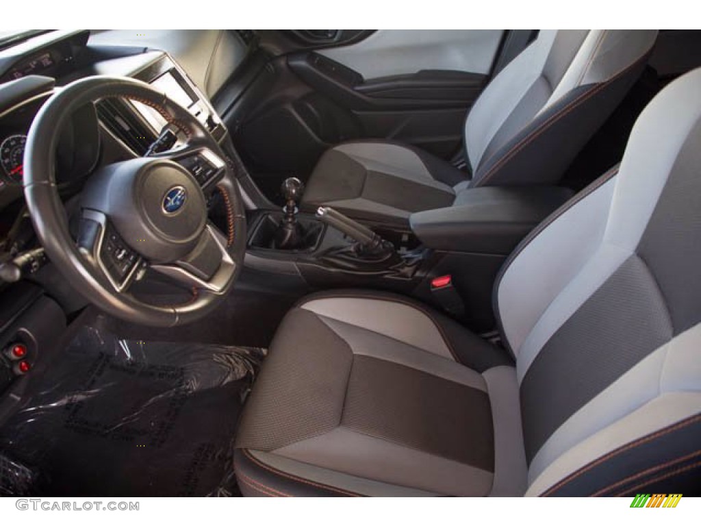 2019 Crosstrek 2.0i Premium - Crystal White Pearl / Gray photo #3