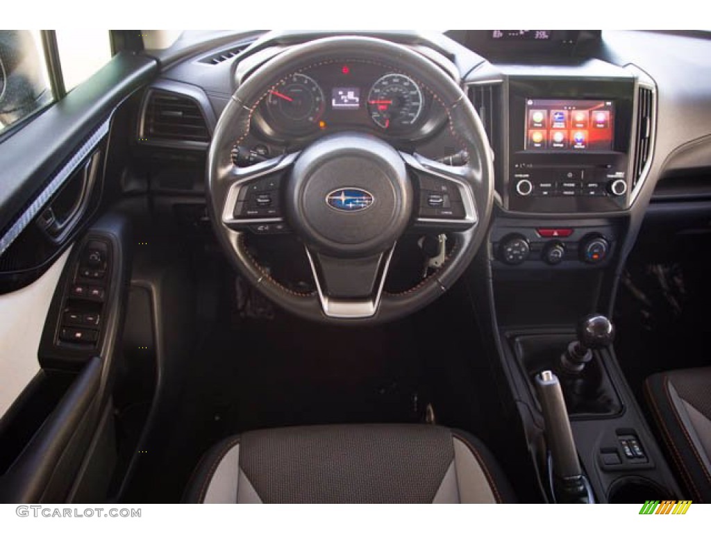 2019 Crosstrek 2.0i Premium - Crystal White Pearl / Gray photo #5