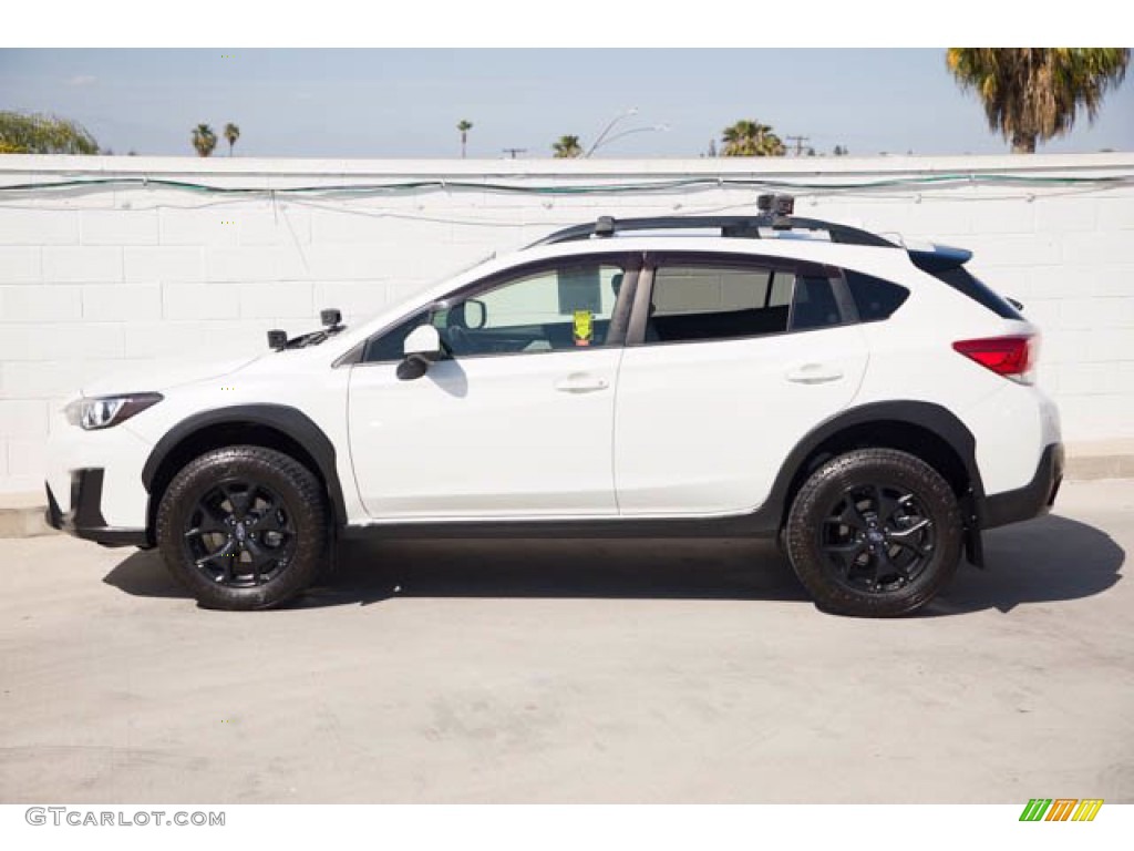 2019 Crosstrek 2.0i Premium - Crystal White Pearl / Gray photo #8