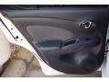 Charcoal 2016 Nissan Versa SV Sedan Door Panel
