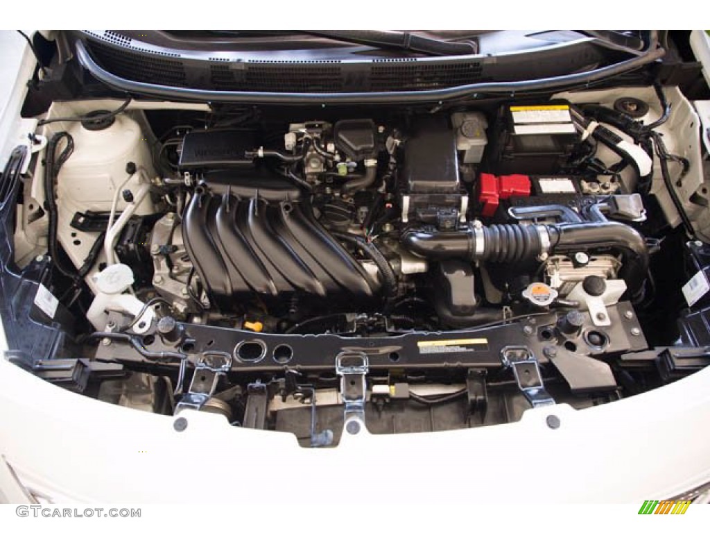 2016 Nissan Versa SV Sedan 1.6 Liter DOHC 16-Valve CVTCS 4 Cylinder Engine Photo #142093386