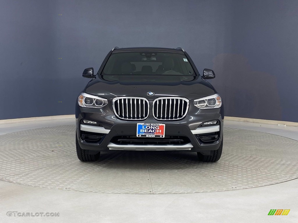 2020 X3 sDrive30i - Dark Graphite Metallic / Black photo #2