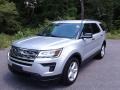 2018 Ingot Silver Ford Explorer FWD  photo #2