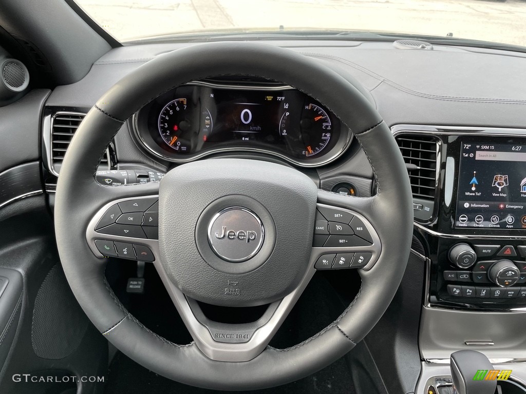 2021 Jeep Grand Cherokee Overland 4x4 Steering Wheel Photos