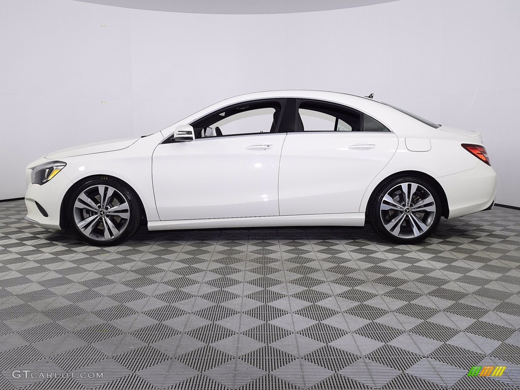 2018 CLA 250 Coupe - Cirrus White / Black photo #5