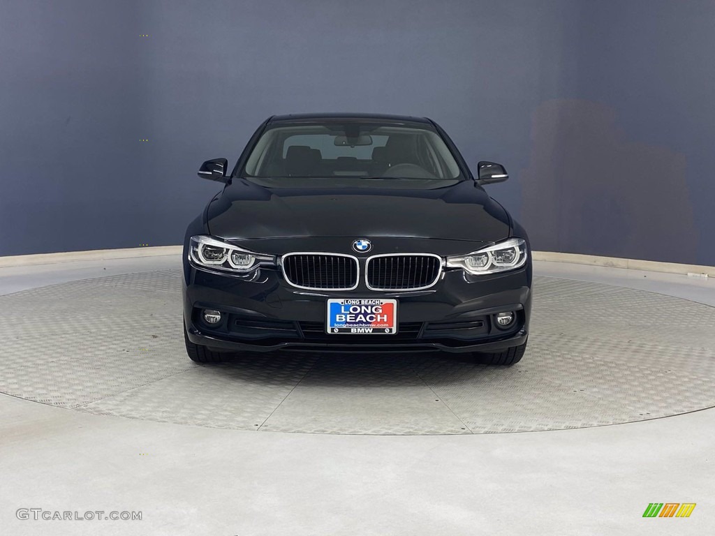 2018 3 Series 320i Sedan - Jet Black / Black photo #2