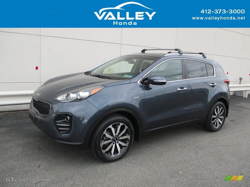 Pacific Blue Kia Sportage