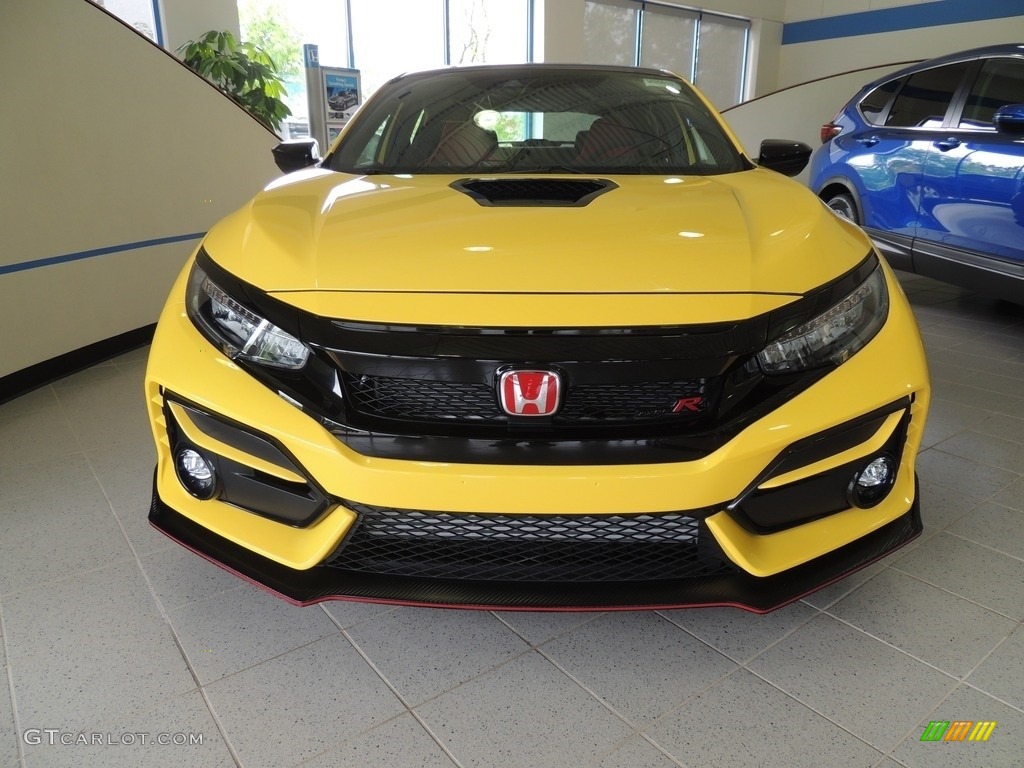 2021 Civic Type R Limited Edition - Limited Edition Phoenix Yellow / Black/Red photo #2