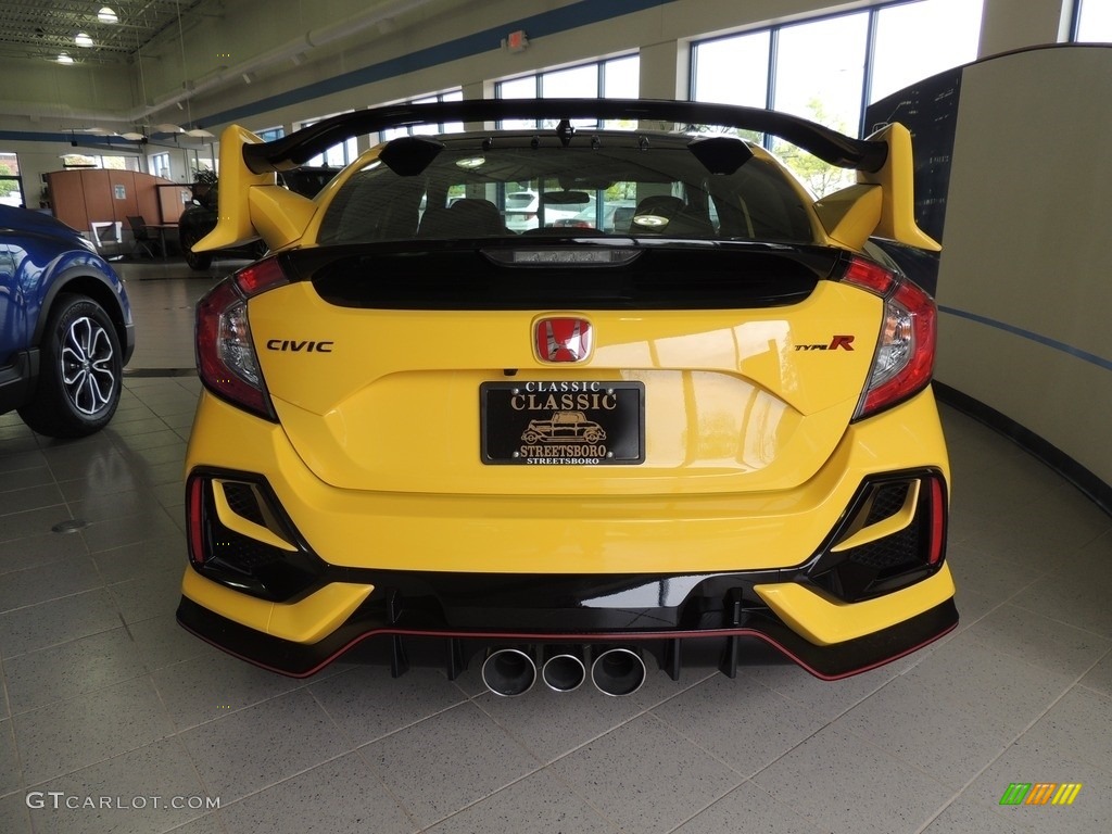 2021 Civic Type R Limited Edition - Limited Edition Phoenix Yellow / Black/Red photo #5