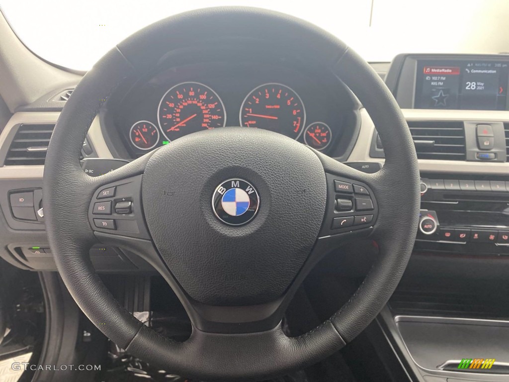 2018 3 Series 320i Sedan - Jet Black / Black photo #18