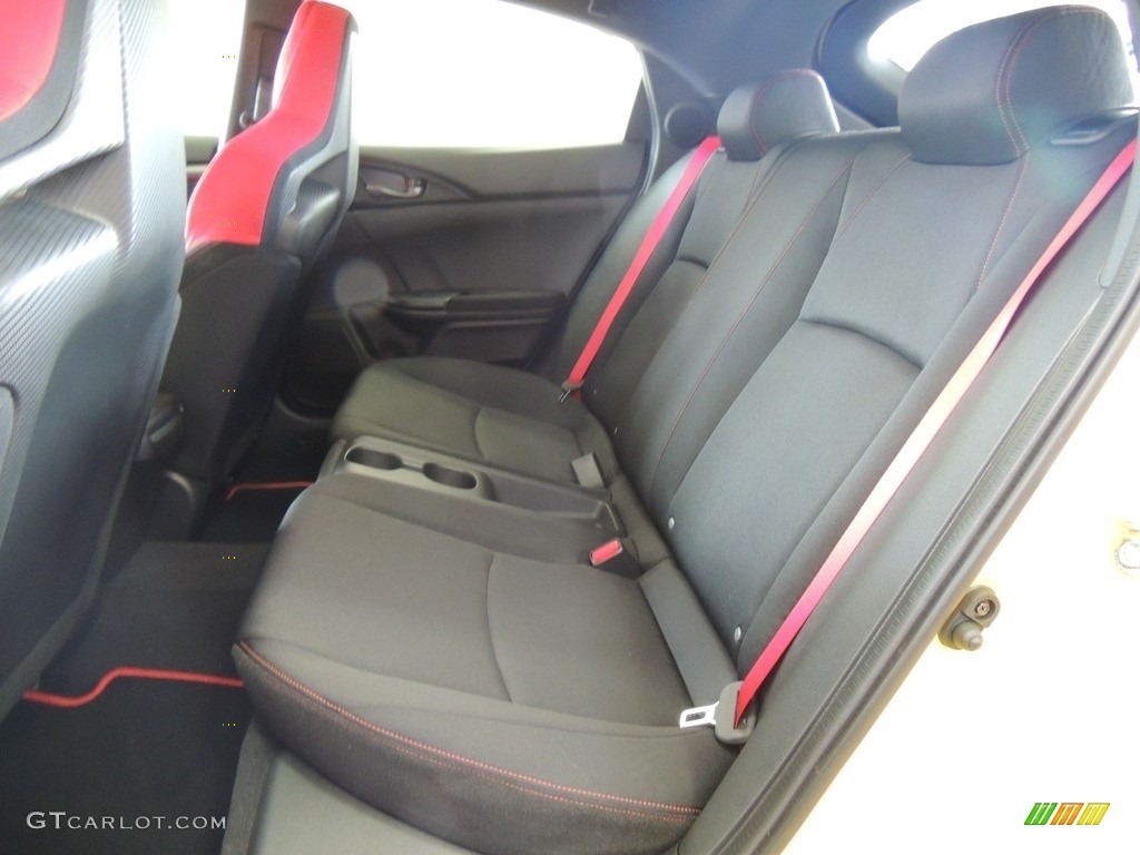 Black/Red Interior 2021 Honda Civic Type R Limited Edition Photo #142098419