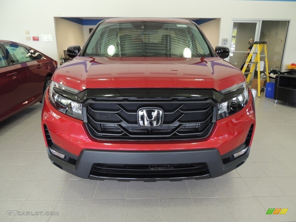 2021 Ridgeline Sport AWD - Radiant Red Metallic II / Black photo #2