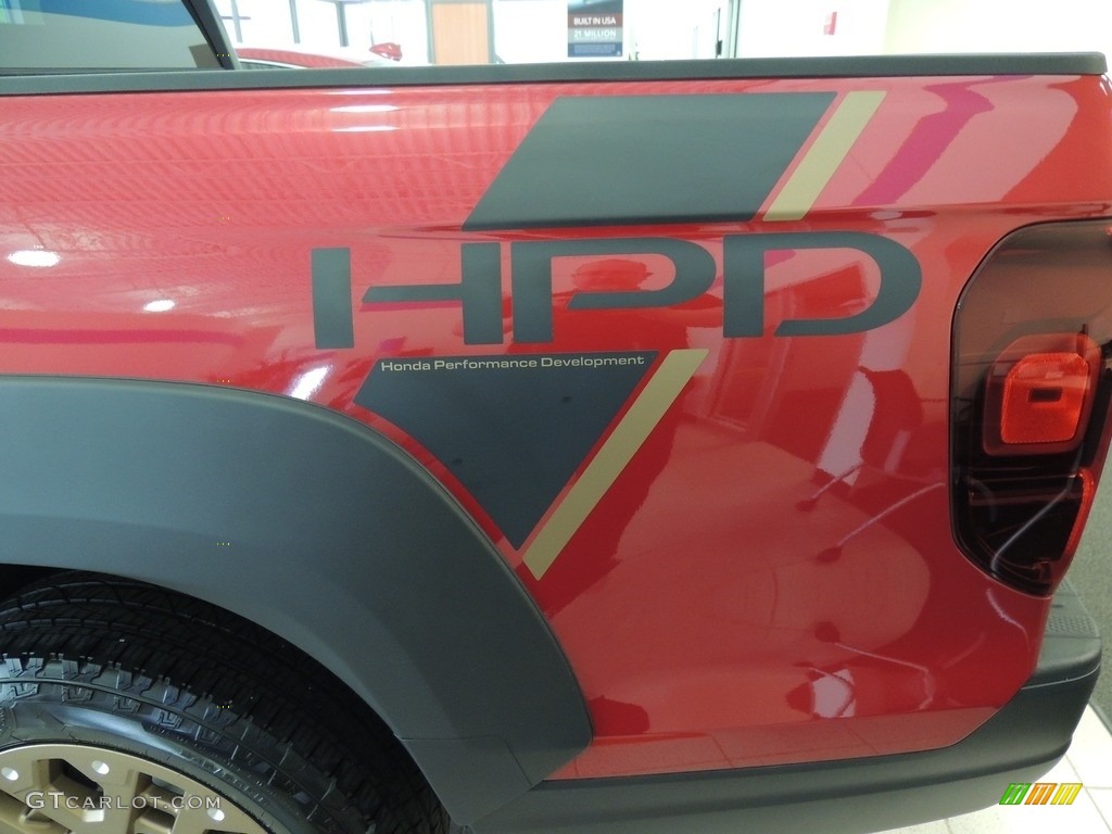 2021 Ridgeline Sport AWD - Radiant Red Metallic II / Black photo #17