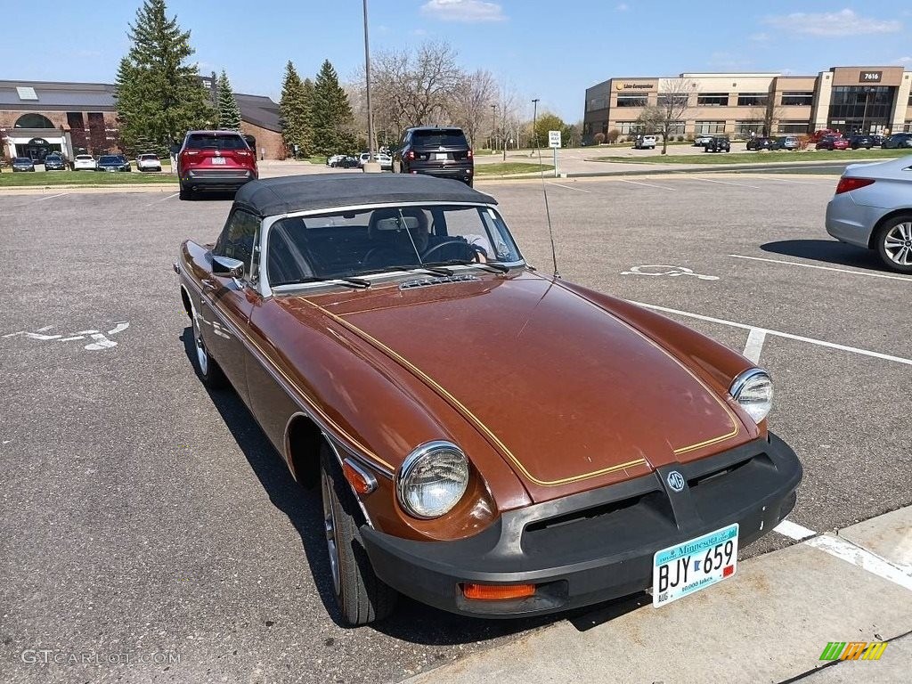 Brown 1980 MG MGB Mark III Exterior Photo #142100078