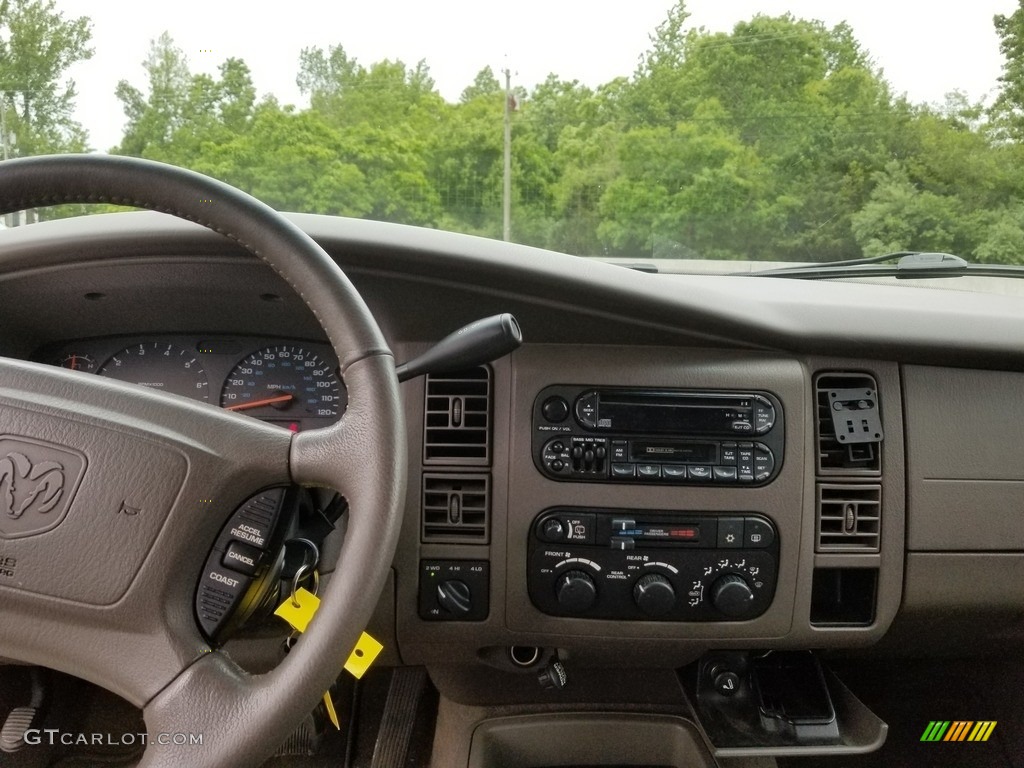 2001 Durango SLT 4x4 - Bright White / Dark Slate Gray/Taupe photo #12