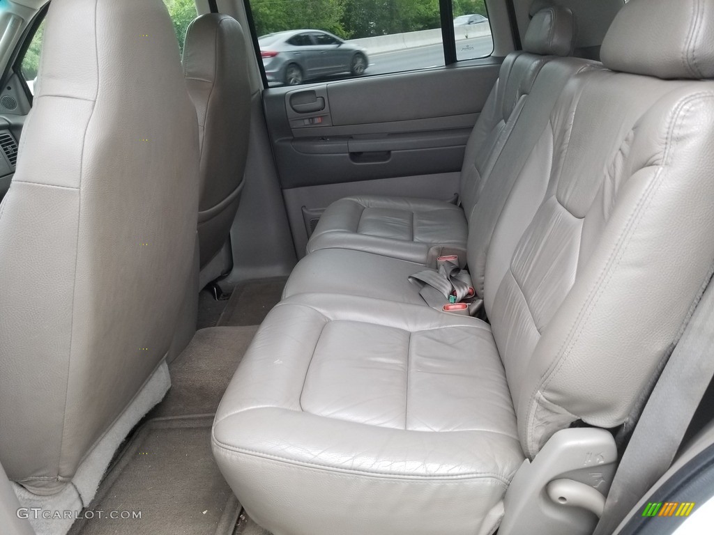 2001 Durango SLT 4x4 - Bright White / Dark Slate Gray/Taupe photo #16