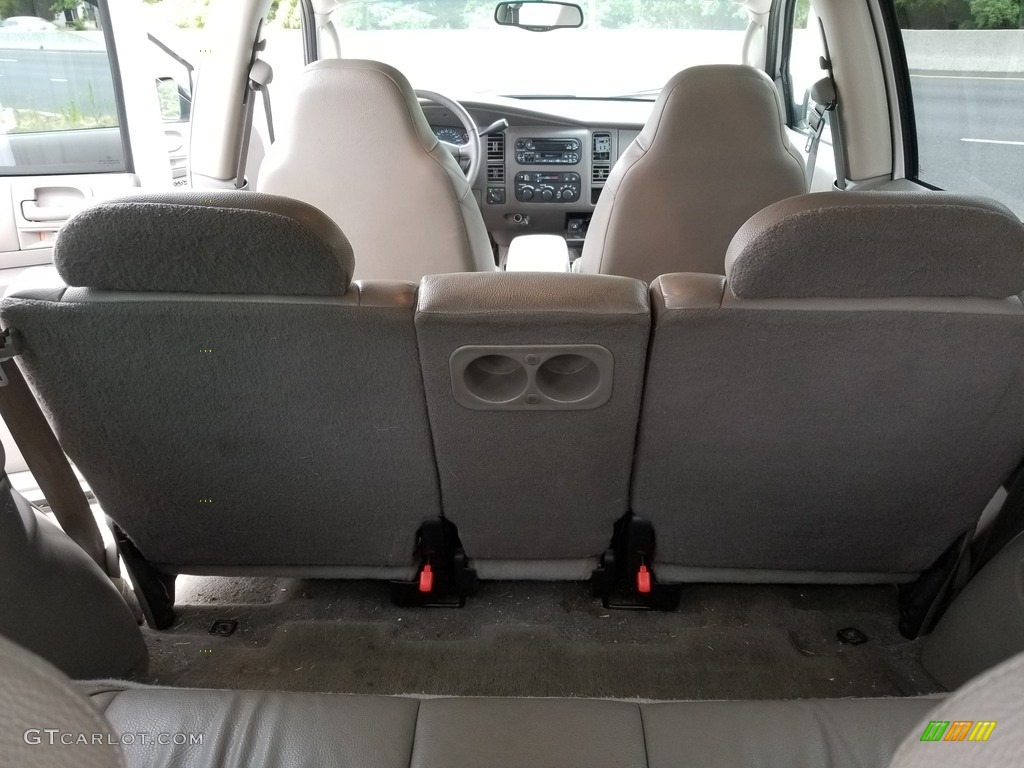 2001 Durango SLT 4x4 - Bright White / Dark Slate Gray/Taupe photo #18