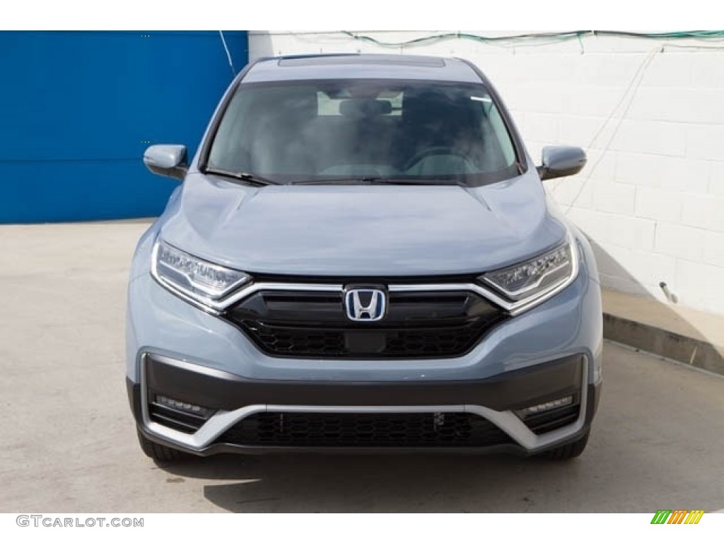 2021 CR-V EX-L AWD Hybrid - Sonic Gray Pearl / Black photo #3