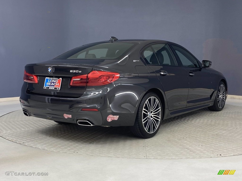 2018 5 Series 530e iPerfomance Sedan - Dark Graphite Metallic / Black photo #5
