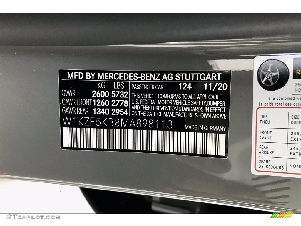 2021 E 450 4Matic Sedan - Arabian Grey / Black photo #11