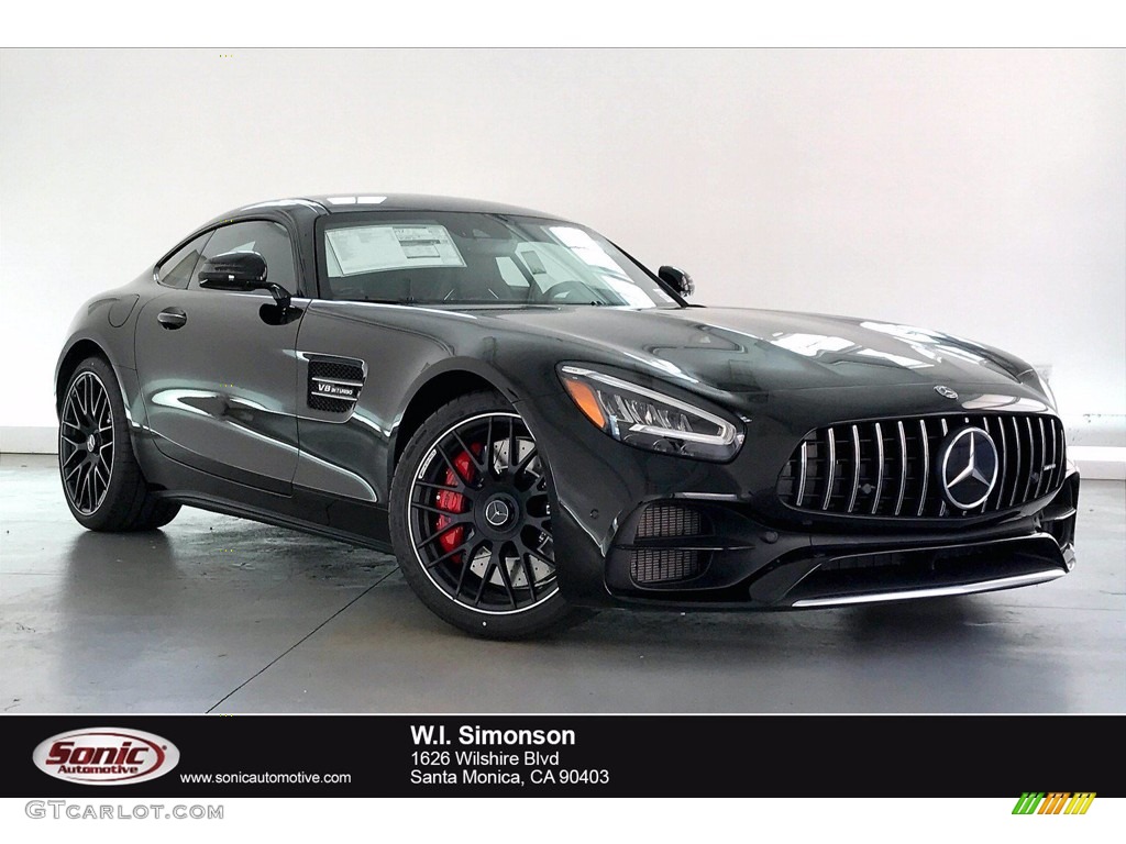 2021 AMG GT Coupe - Black / Red Pepper/Black photo #1