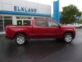 2021 Cherry Red Tintcoat Chevrolet Silverado 1500 Custom Crew Cab 4x4  photo #2