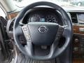 Charcoal Steering Wheel Photo for 2018 Nissan Armada #142103795