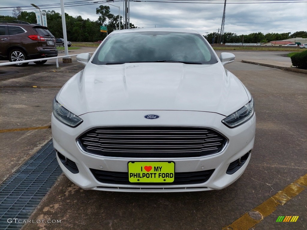 2015 Fusion SE - Oxford White / Charcoal Black photo #6