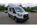 Oxford White 2021 Ford Transit Van 250 MR Long