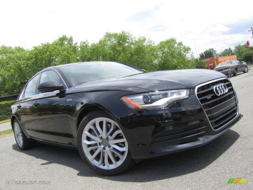 2014 A6 3.0T quattro Sedan - Brilliant Black / Black photo #1