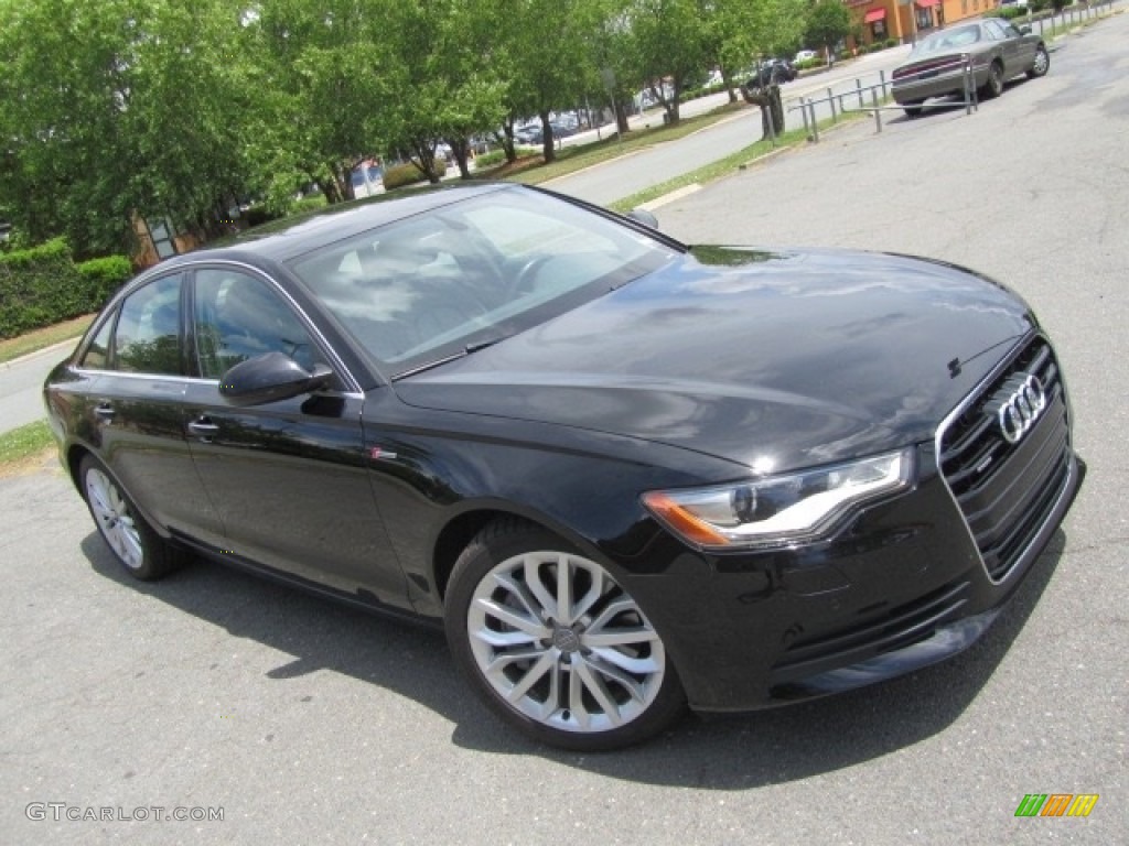 2014 A6 3.0T quattro Sedan - Brilliant Black / Black photo #3