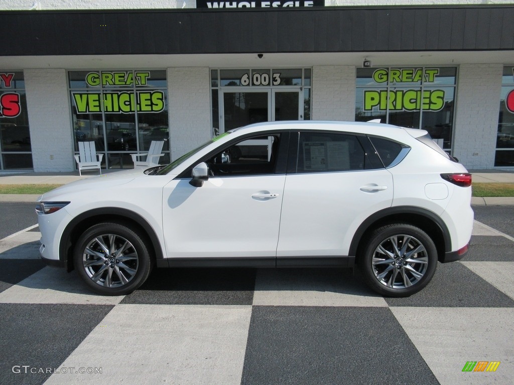 Snowflake White Pearl Mazda CX-5