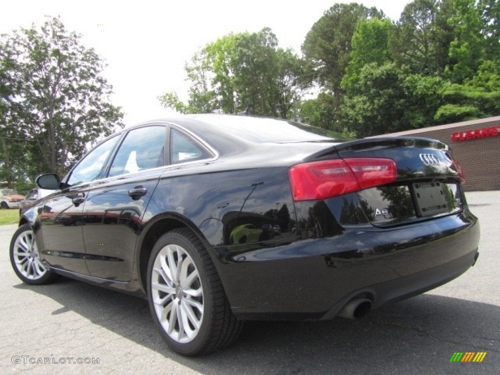 2014 A6 3.0T quattro Sedan - Brilliant Black / Black photo #8